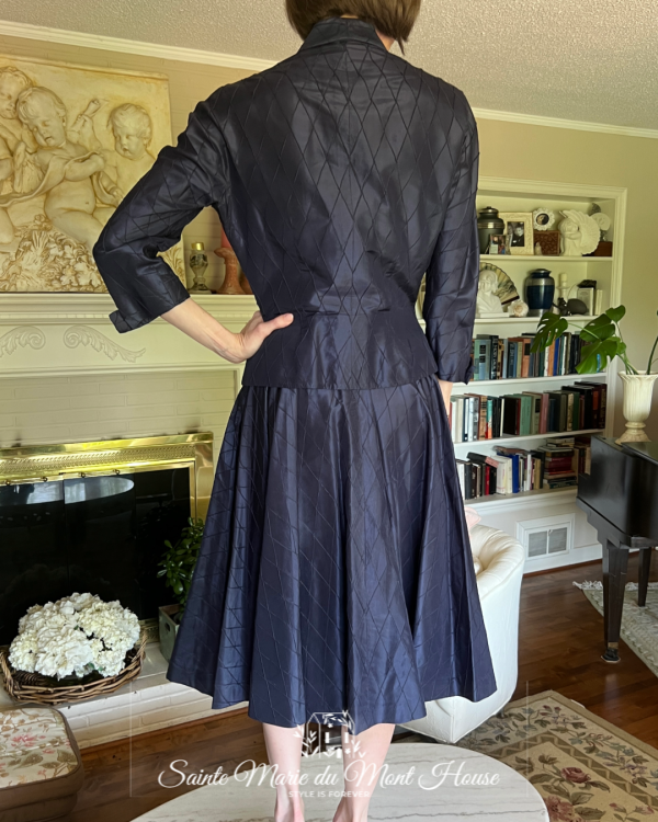 1940’s - 1950’s Two-Piece Navy Suit - Image 4
