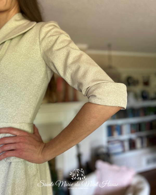 1950's Jonathon Logan Sleeveless Dress with Jacket - Image 4