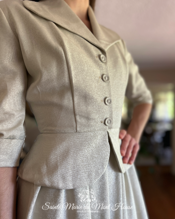 1950's Jonathon Logan Sleeveless Dress with Jacket - Image 3