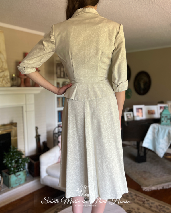 1950's Jonathon Logan Sleeveless Dress with Jacket - Image 2